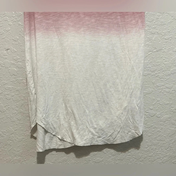 American Eagle Soft & Sexy Slub Short Sleeve Ombre T-Shirt - Picture 3 of 9